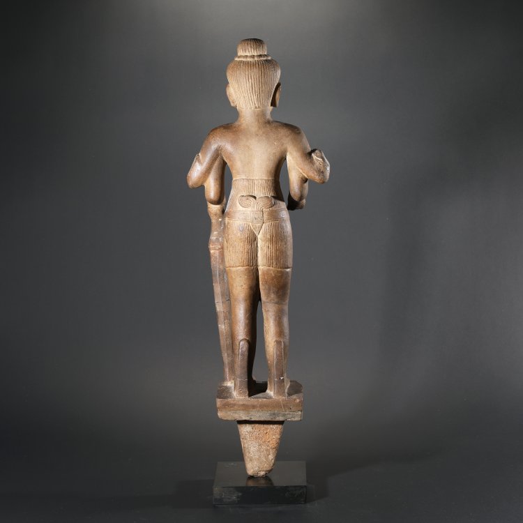 Bild 4 zu Objekt, Figur des vierarmigen Vishnu, K-14 6