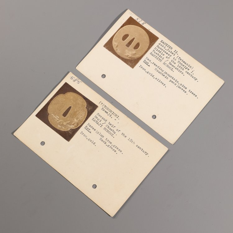 Bild 4 zu Objekt, Konvolut von drei Tsubas und einem fuchi-kashira, K-14 8