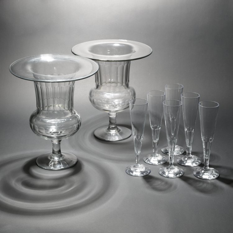 Hauptbild zu Objekt, 8-teiliges Champagner-Service, um 1870, Frankreich, K-14 67