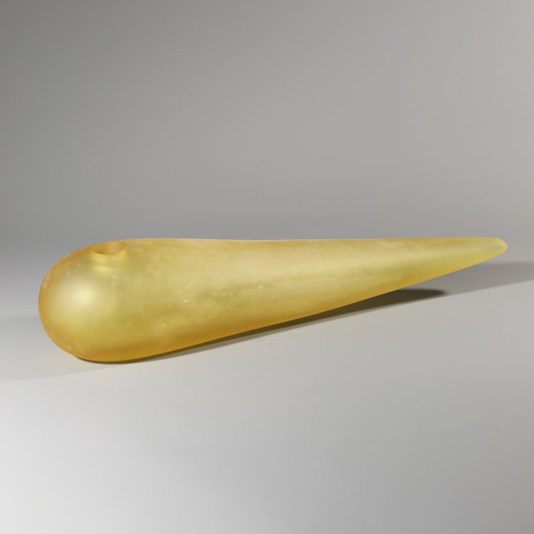 Hauptbild zu Objekt, Limitierte Vase Modell L'&Egrave;tranget&eacute;, Philippe Starck, Daum, K-14 645