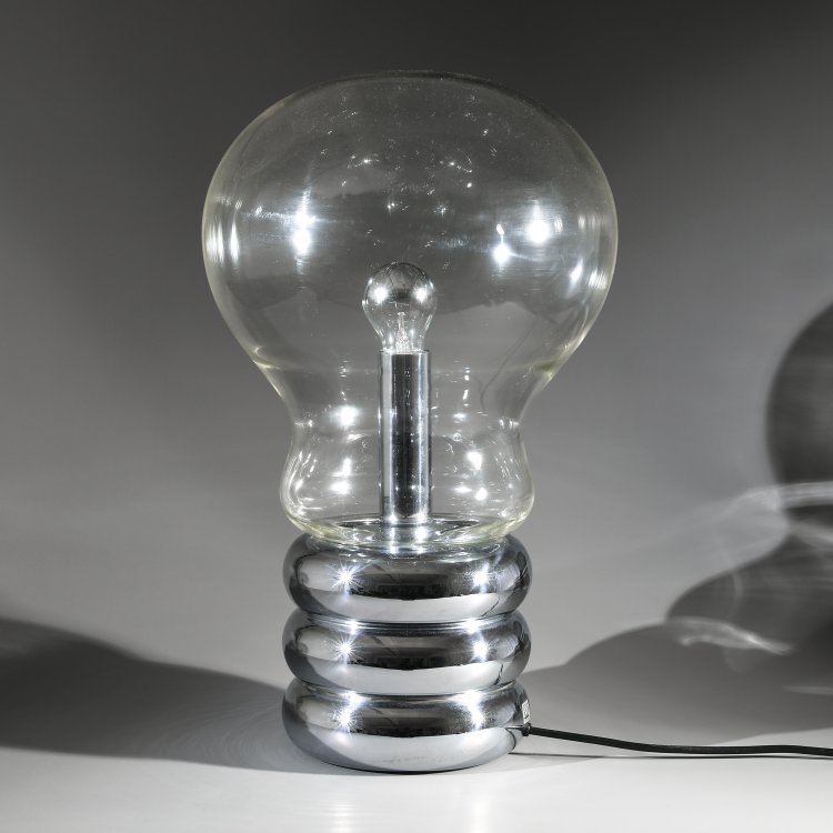 Bild 1 zu Objekt, Large floor or table lamp model Giant Bulb, Ingo Maurer, Design M, K-14 408