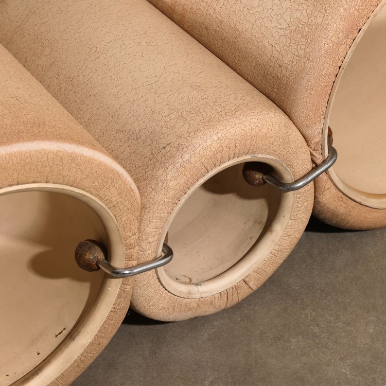 Bild 1 zu Objekt, Fr&uuml;her Sessel Modell Tubo / Tube Chair, Joe Colombo, Flexform, K-14 555