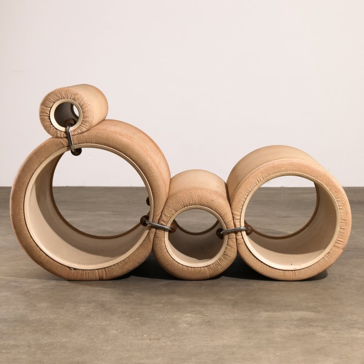 Bild 3 zu Objekt, Fr&uuml;her Sessel Modell Tubo / Tube Chair, Joe Colombo, Flexform, K-14 555