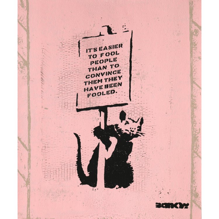 Hauptbild zu Objekt, Operation Saturation or Is It Possible To Milk A Dead Rat?, 2019, K-14 352