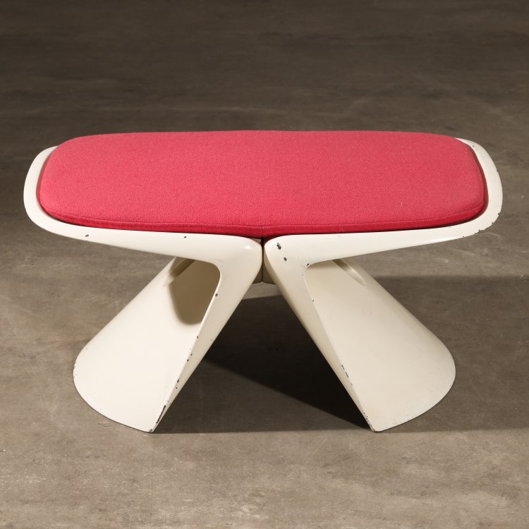 Bild 3 zu Objekt, Freischwinger Sessel Modell Pr&auml;sident + Ottomane, Steen &Oslash;stergaard, CADO, K-14 535