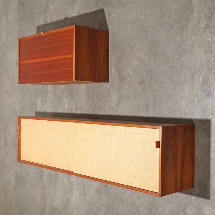 Bild 1 zu Objekt, Zweiteiliges H&auml;nge Sideboard Modell 123, Knoll International, K-14 478