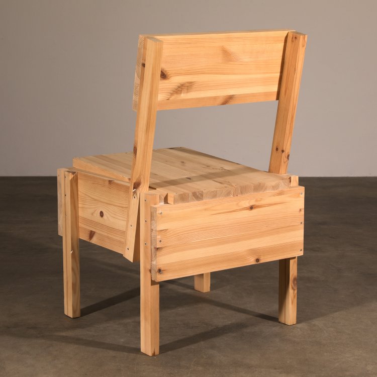 Bild 1 zu Objekt, Stuhl Modell Sedia, Enzo Mari, Artek, K-14 593