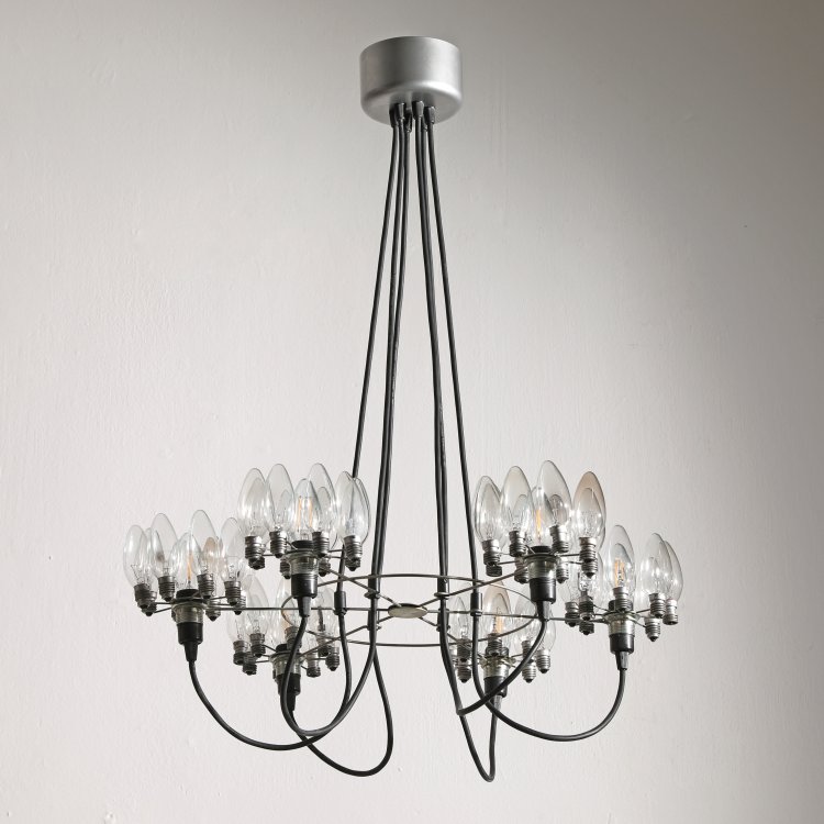 Hauptbild zu Objekt, Chandelier / pendant lamp model small folk chandelier, Frank Schreiner - Stiletto, Stiletto DESIGN VERTReiB, K-14 675