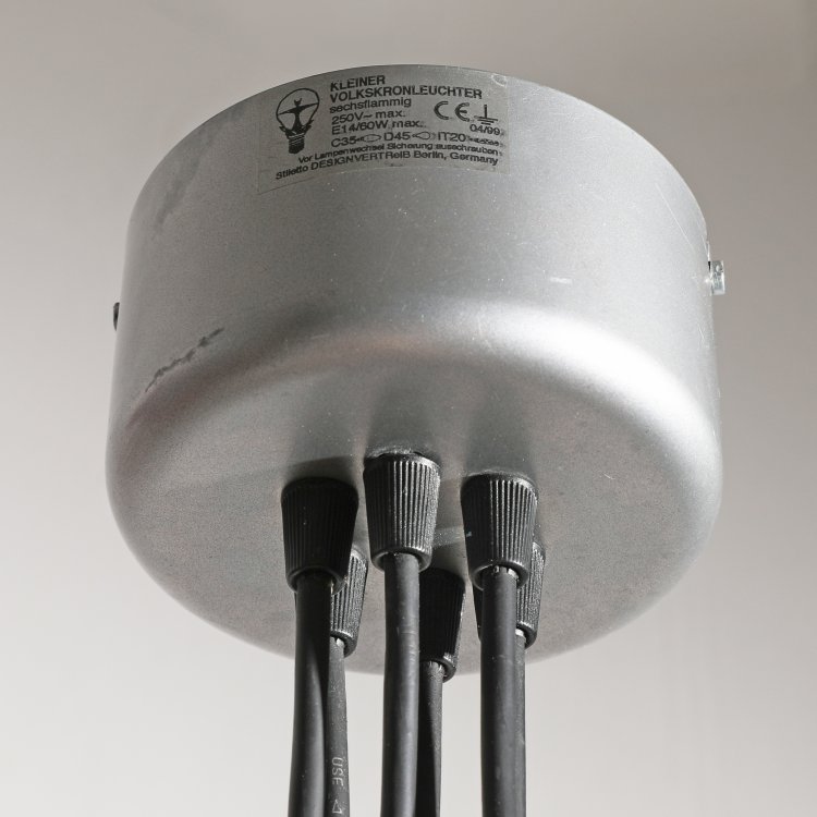 Bild 3 zu Objekt, Chandelier / pendant lamp model small folk chandelier, Frank Schreiner - Stiletto, Stiletto DESIGN VERTReiB, K-14 675