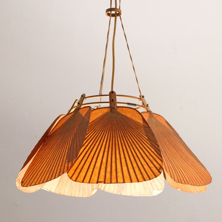 Hauptbild zu Objekt, Pendelleuchte Modell Uchiwa, Ingo Maurer, Design M, K-14 410