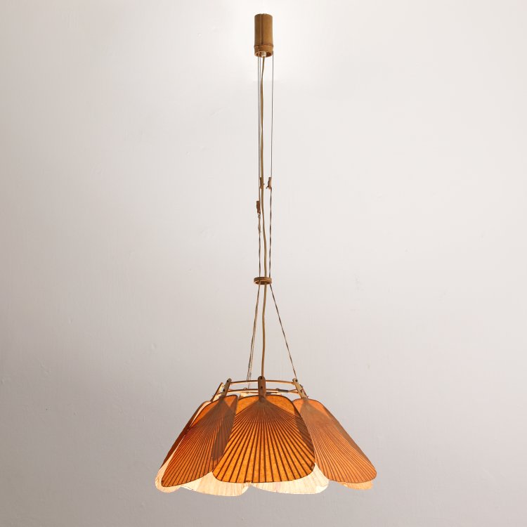 Bild 1 zu Objekt, Pendelleuchte Modell Uchiwa, Ingo Maurer, Design M, K-14 410