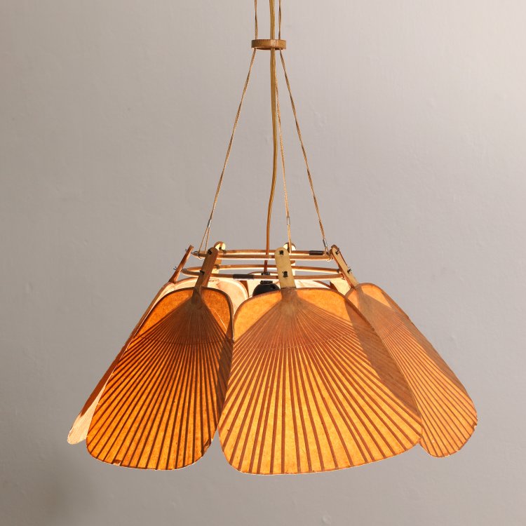 Bild 2 zu Objekt, Pendelleuchte Modell Uchiwa, Ingo Maurer, Design M, K-14 410