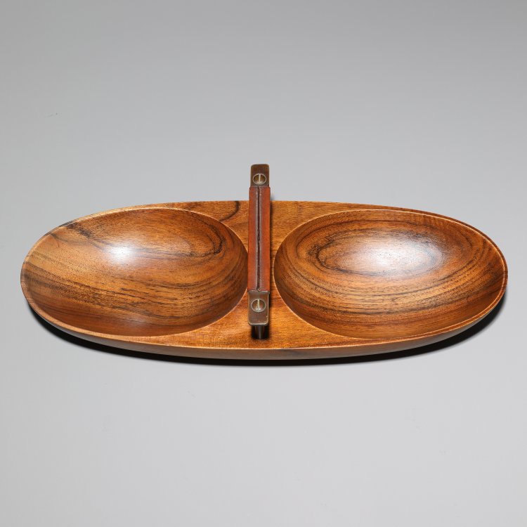 Bild 1 zu Objekt, Bowl for nuts or fruit model 451, Carl Aub&ouml;ck, Werkst&auml;tte Carl Aub&ouml;ck, K-14 427