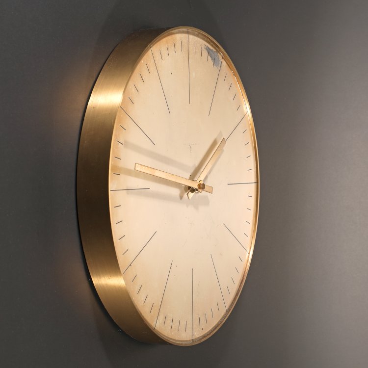 Hauptbild zu Objekt, Wall clock model Ato-Mat, Max Bill, Junghans AG, K-14 405