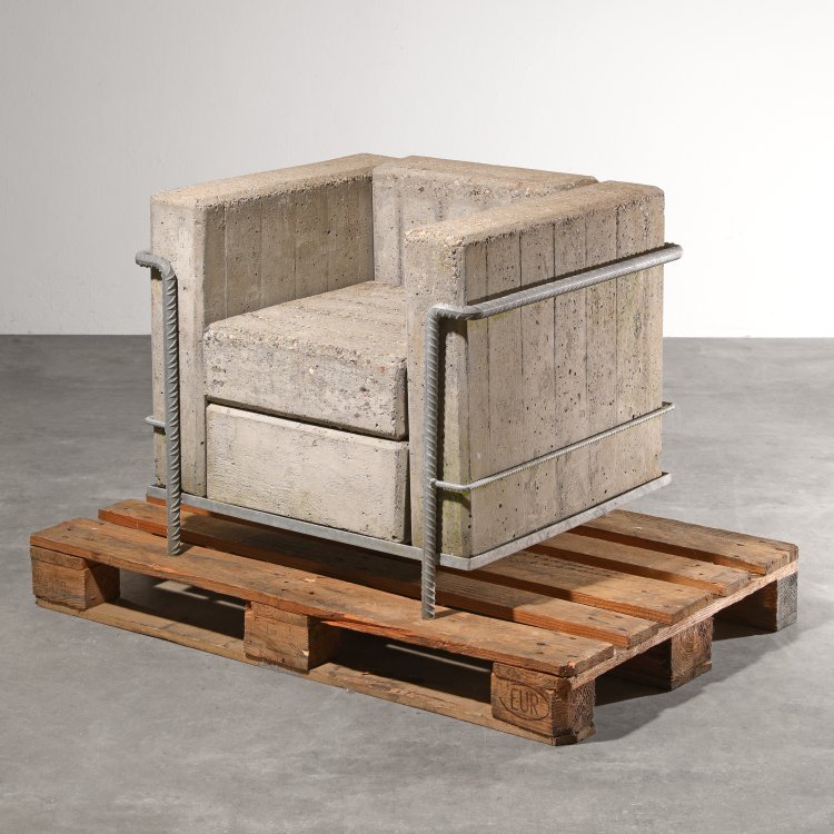 Hauptbild zu Objekt, Sessel Modell Grand Confort Sans Confort, 1980, Stefan Zwicky, K-14 311