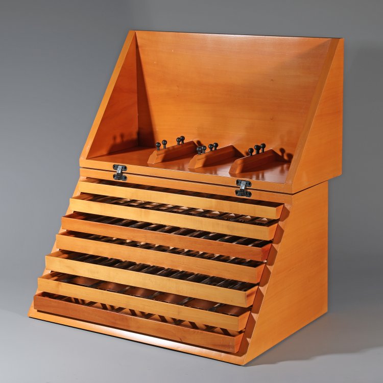 Bild 2 zu Objekt, Small series cutlery box + cutlery model Dry, Achille Castiglioni, De Padova / Alessi, K-14 662