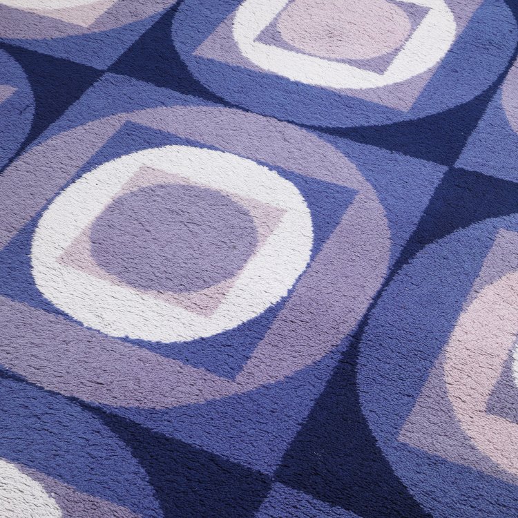 Bild 1 zu Objekt, Teppich Modell Varia, Verner Panton (zugeschrieben), Vorwerk, K-14 536