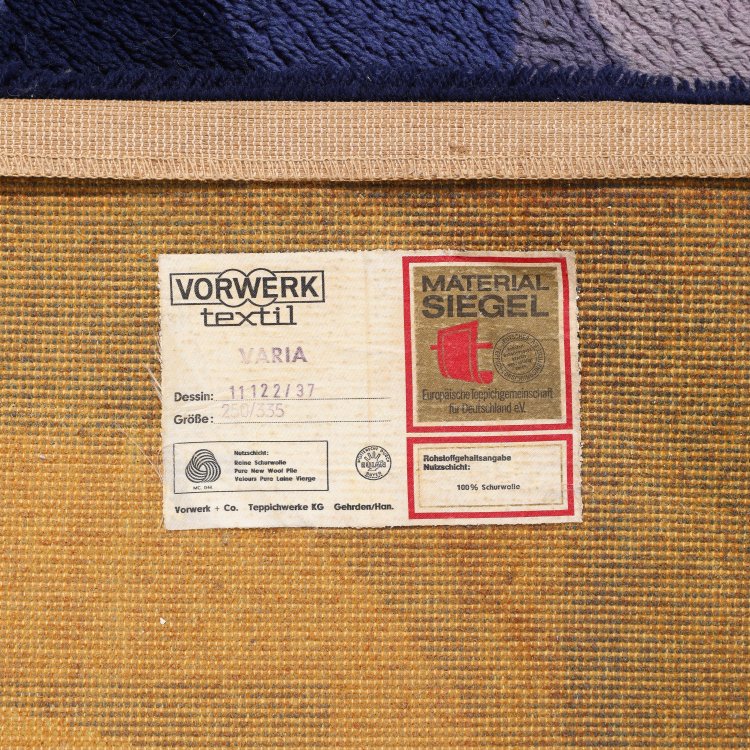 Bild 2 zu Objekt, Teppich Modell Varia, Verner Panton (zugeschrieben), Vorwerk, K-14 536