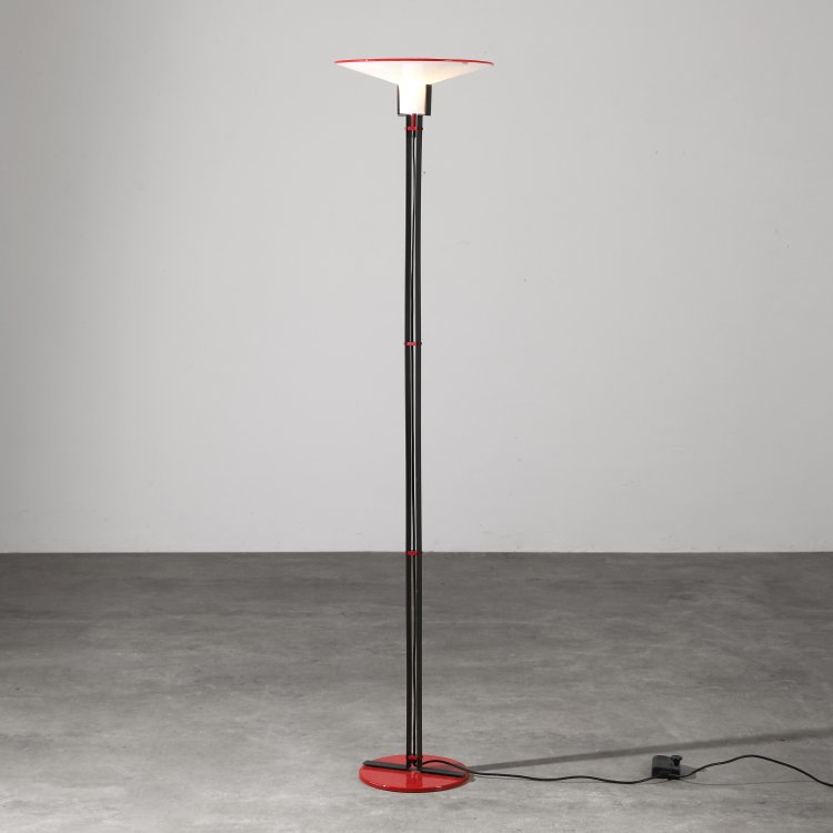 Hauptbild zu Objekt, Murano floor lamp from the 1980s, VeArt, K-14 568