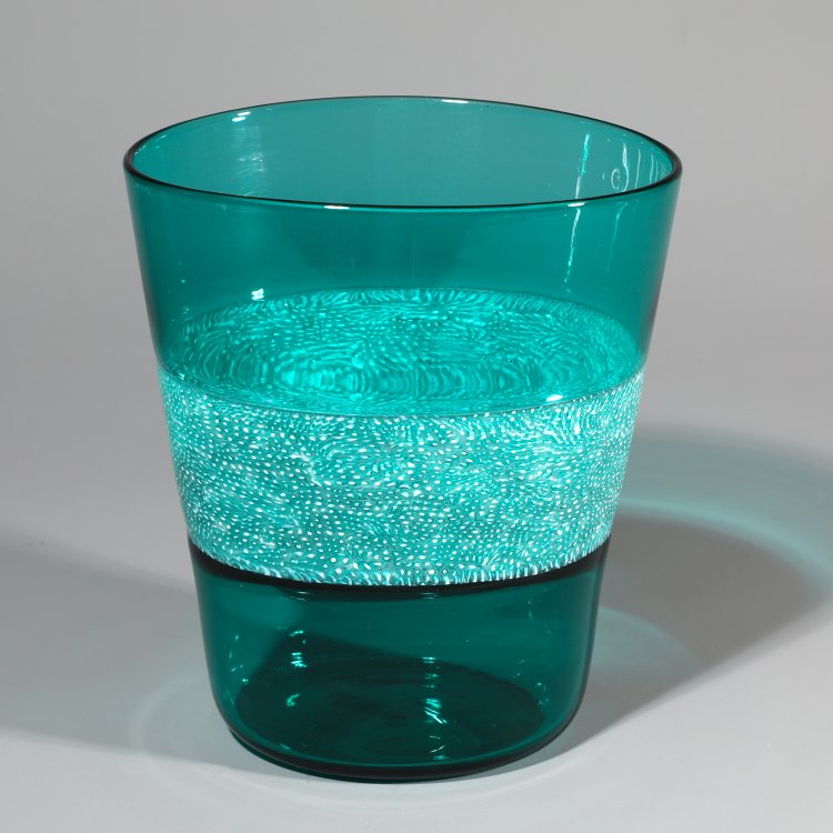 Hauptbild zu Objekt, Vase Doppio incalmo a puntini, Riccardo Licata, Venini & C., Murano, K-14 94