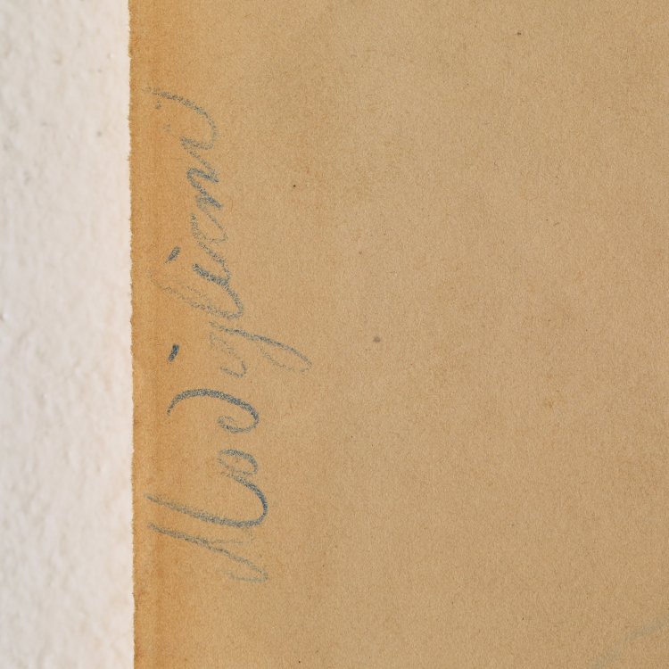 Bild 1 zu Objekt, Front/Back: T&ecirc;te de profil, 1911/12, Amedeo Modigliani, K-14 242