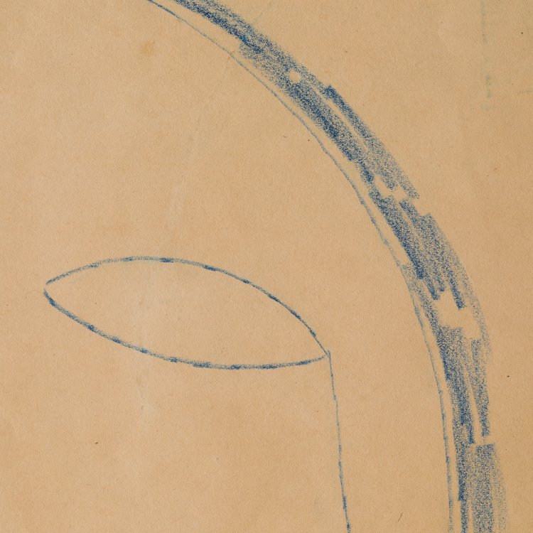 Bild 2 zu Objekt, Front/Back: T&ecirc;te de profil, 1911/12, Amedeo Modigliani, K-14 242