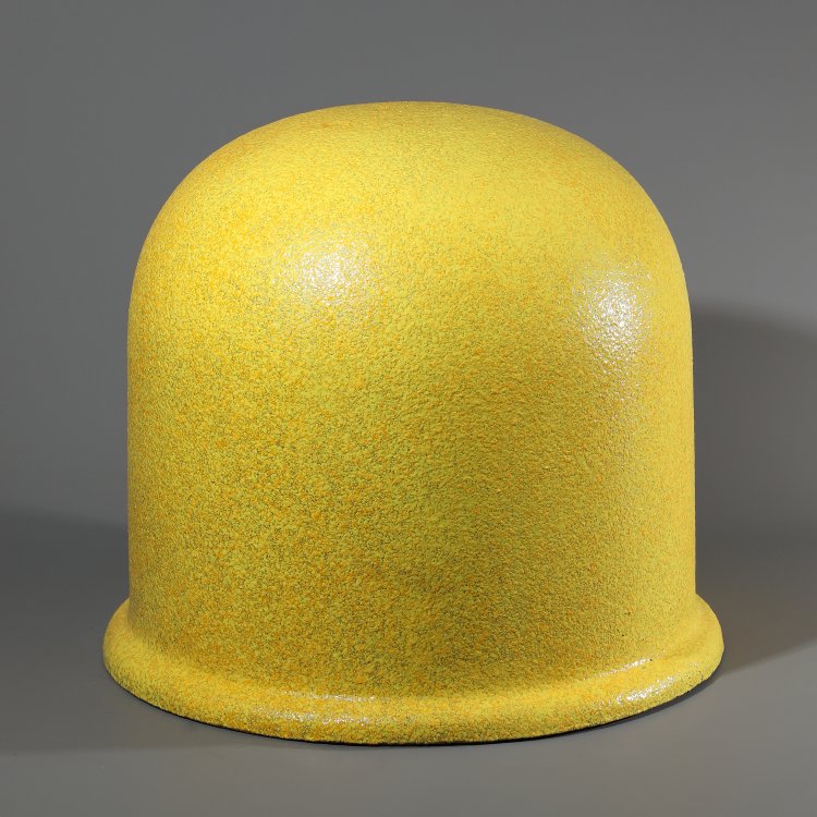 Hauptbild zu Objekt, Limitierter Hocker Modell Puffo,  Gruppo Strum (Ceretti, Derossi & Rosso), Gufram, K-14 574