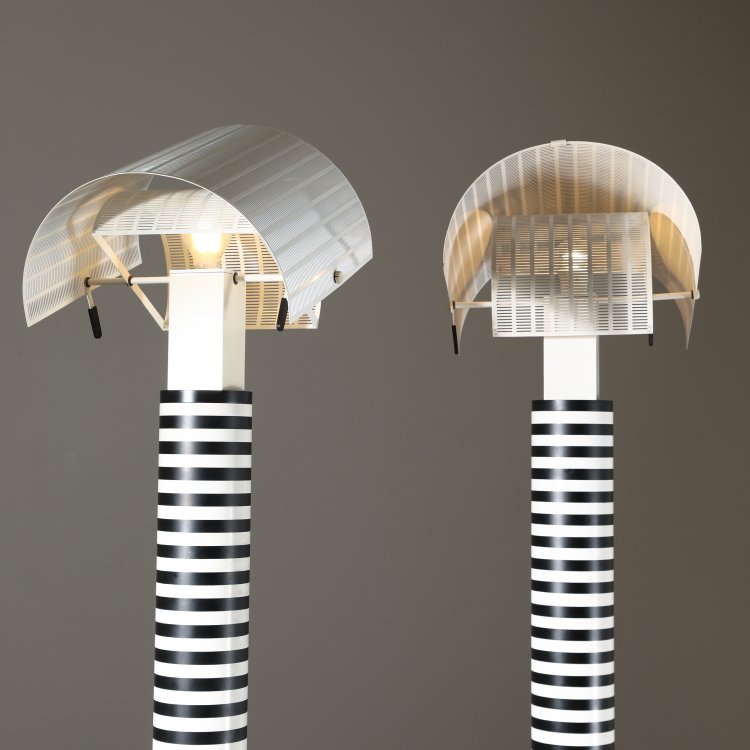 Bild 2 zu Objekt, 2 Stehleuchten Modell Shogun, Mario Botta, Artemide, K-14 589