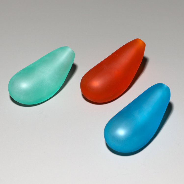 Bild 2 zu Objekt, 3 Miniatur Vasen Modell L' &Eacute;tranget&eacute;, Philippe Starck, Daum, K-14 648