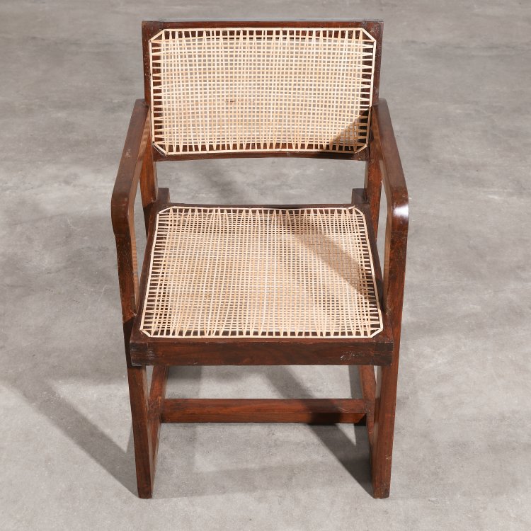 Bild 1 zu Objekt, Chair model Cane Back Office Chair from Chandigarh, Pierre Jeanneret, K-14 446
