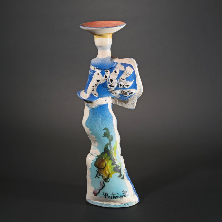 Hauptbild zu Objekt, candlestick, Gilbert Portanier, K-14 201