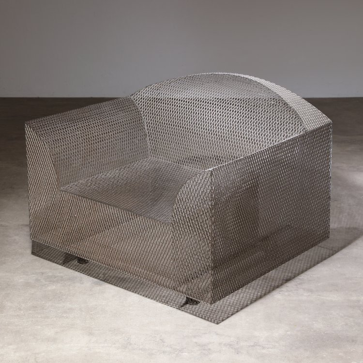 Hauptbild zu Objekt, Sessel Modell How High The Moon, Shiro Kuramata, Vitra, K-14 629