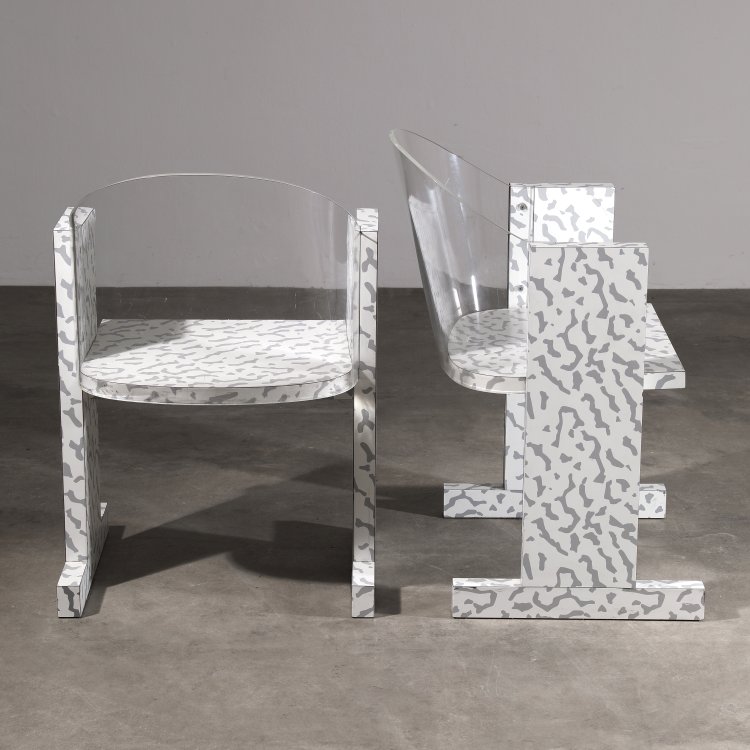 Bild 3 zu Objekt, 2 chairs model Teodora, Ettore Sottsass, Vitra, K-14 601