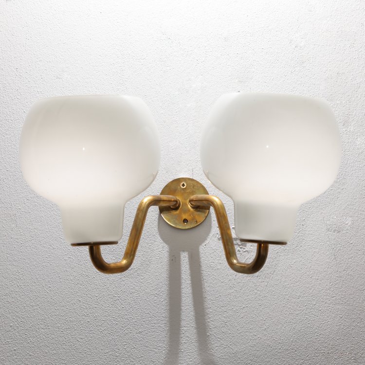 Bild 1 zu Objekt, Wall lamp model Christiansborg, Vilhelm Lauritzen, Louis Poulsen, K-14 514