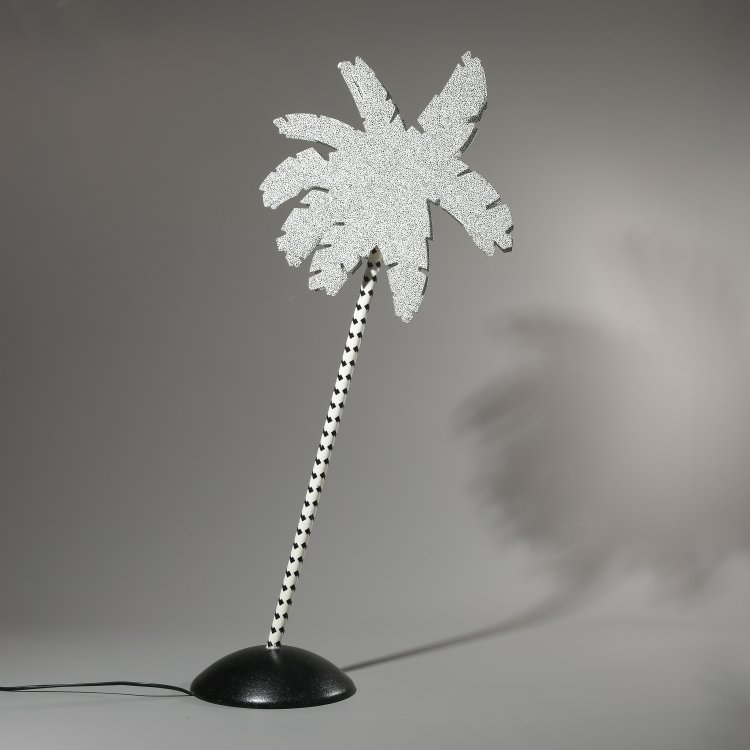 Bild 2 zu Objekt, Table lamp model Palmtree Caribe for the fashion label Fiorucci, Ettore Sottsass, Targetti, K-14 604