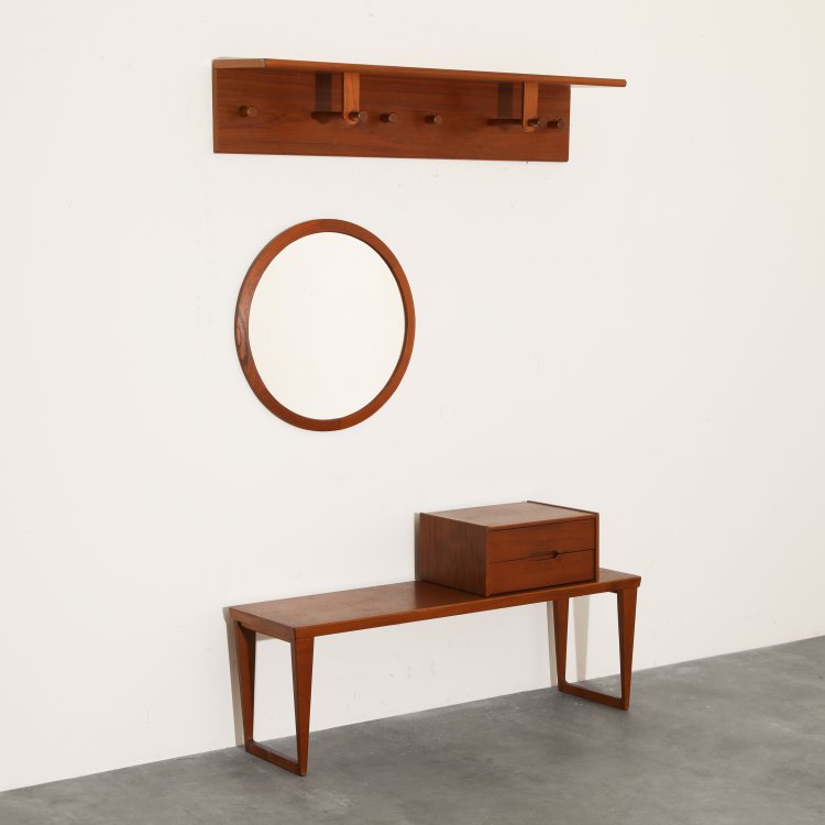 Hauptbild zu Objekt, 4 teiligiges Garderobenset, Aksel Kjaersgaard, Aksel Kjaersgaard, K-14 524