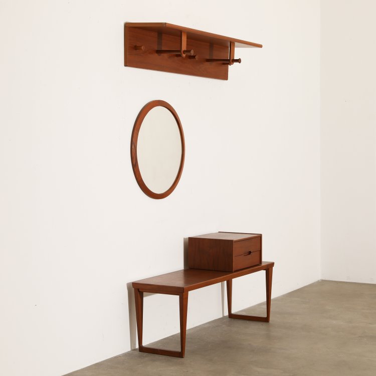 Bild 1 zu Objekt, 4 teiligiges Garderobenset, Aksel Kjaersgaard, Aksel Kjaersgaard, K-14 524