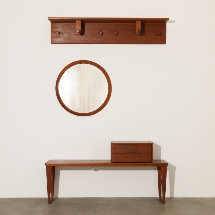 Bild 2 zu Objekt, 4 teiligiges Garderobenset, Aksel Kjaersgaard, Aksel Kjaersgaard, K-14 524