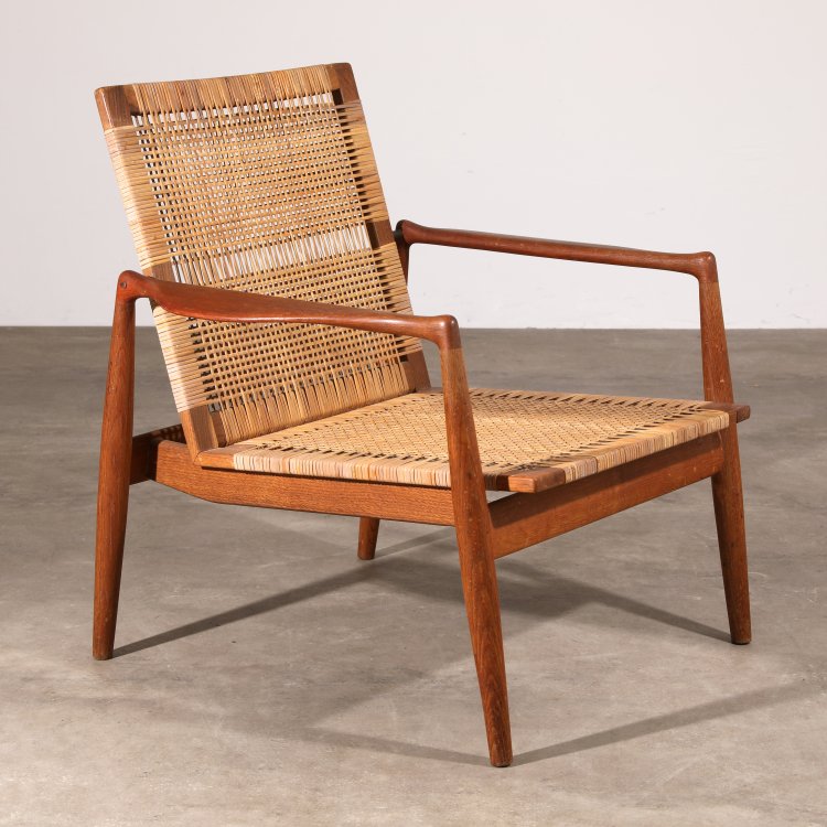 Hauptbild zu Objekt, Easy chair model SW 96, Finn Juhl, S&ouml;ren Willadsen M&ouml;belfabrik, K-14 521