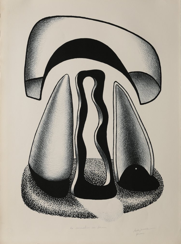 Bild 2 zu Objekt, Les formes vivantes, 1963, Alexander Archipenko, K-14 250