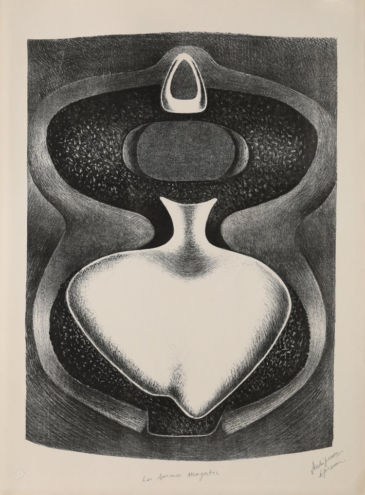 Bild 6 zu Objekt, Les formes vivantes, 1963, Alexander Archipenko, K-14 250