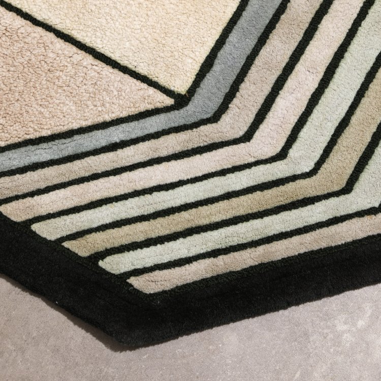 Bild 2 zu Objekt, Teppich Modell Klammer VI, Leo Wollner, JAB Anstoetz, K-14 437