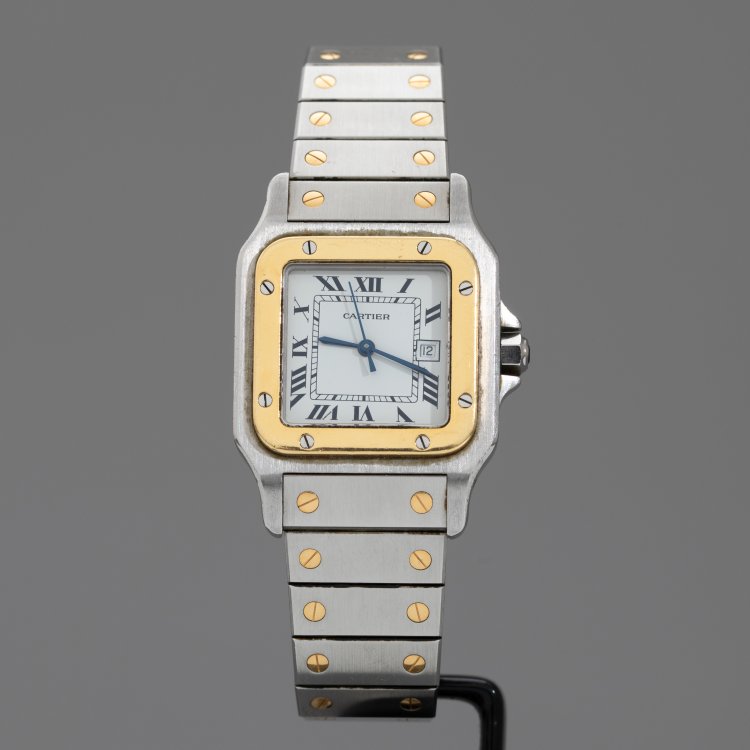 Hauptbild zu Objekt, Santos wristwatch, 1992, Cartier, K-15 61