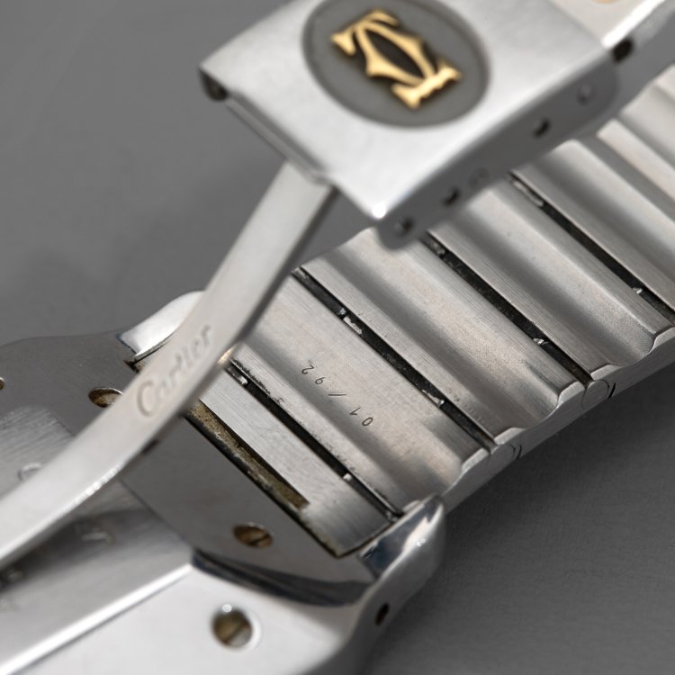 Bild 8 zu Objekt, Santos wristwatch, 1992, Cartier, K-15 61