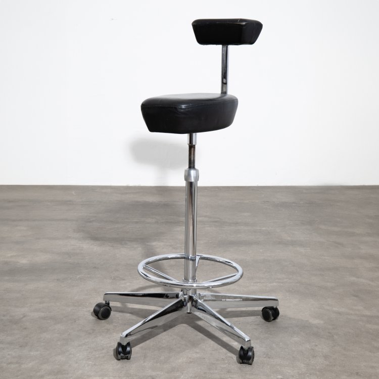 Bild 1 zu Objekt, Action Office Rolltop Standing Desk + Work Chair Model Perch, George Nelson, Herman Miller, K-14 494