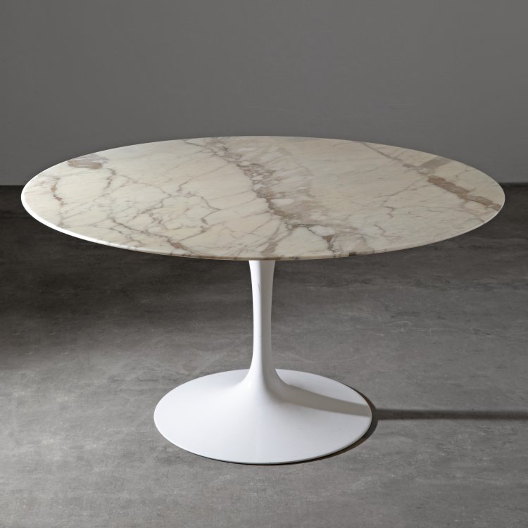 Hauptbild zu Objekt, Dining table from the Tulip series, Eero Saarinen, Knoll International, K-15 497