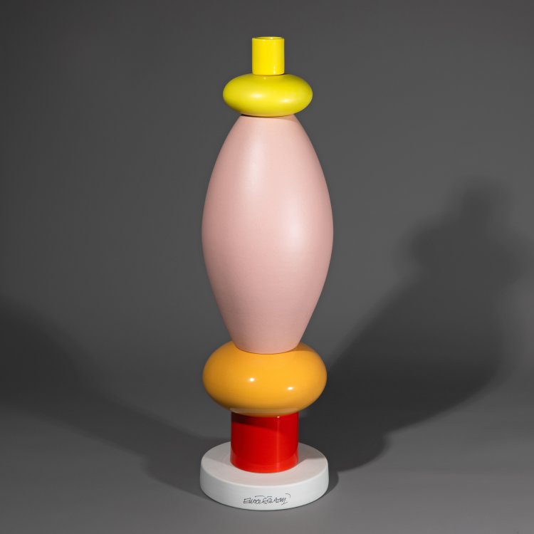 Hauptbild zu Objekt, Limited totem model BURMA, Ettore Sottsass, EAD f&uuml;r Galleria Modernariato, K-15 560