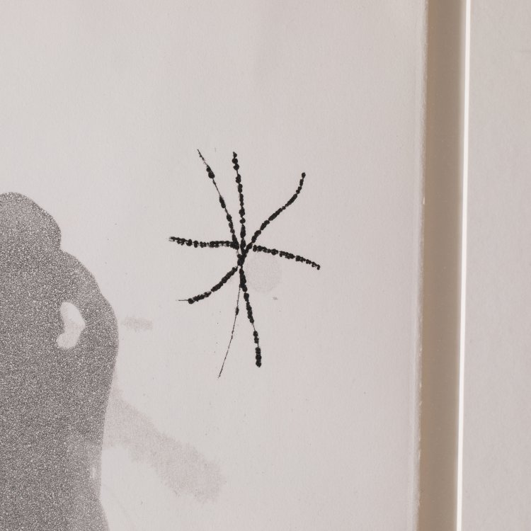 Bild 4 zu Objekt, Blatt aus 'Passage de l'&Eacute;gyptienne', 1985, Joan Mir&oacute;, K-15 251