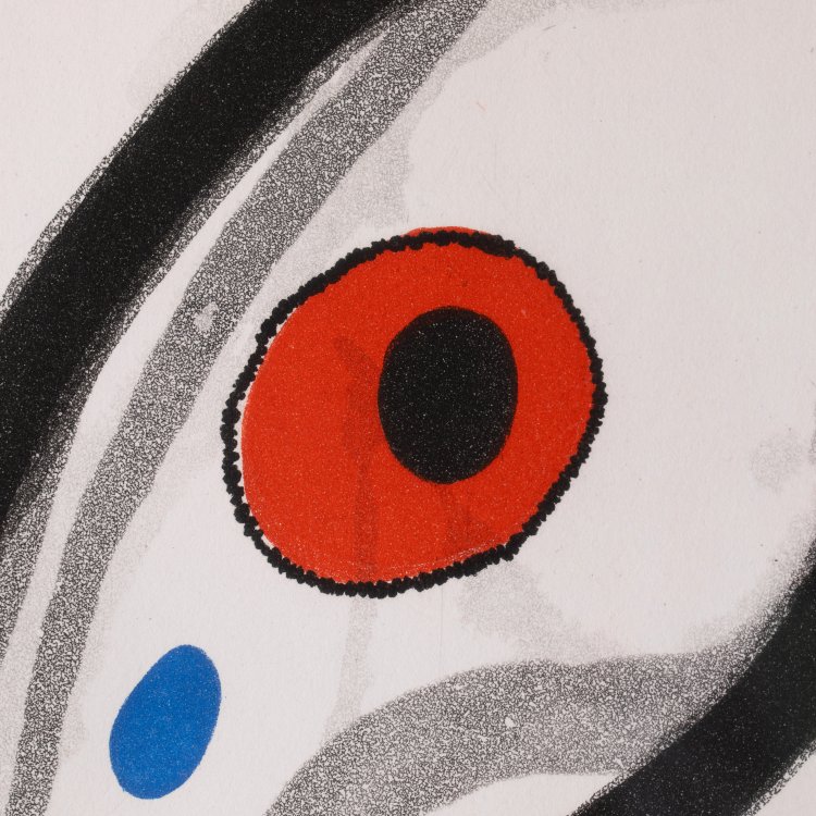 Bild 5 zu Objekt, Blatt aus 'Passage de l'&Eacute;gyptienne', 1985, Joan Mir&oacute;, K-15 251