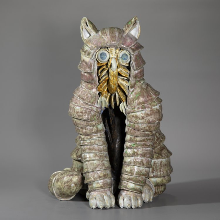 Bild 1 zu Objekt, 'Katzeneule', 1997, Beate Kuhn, K-15 165